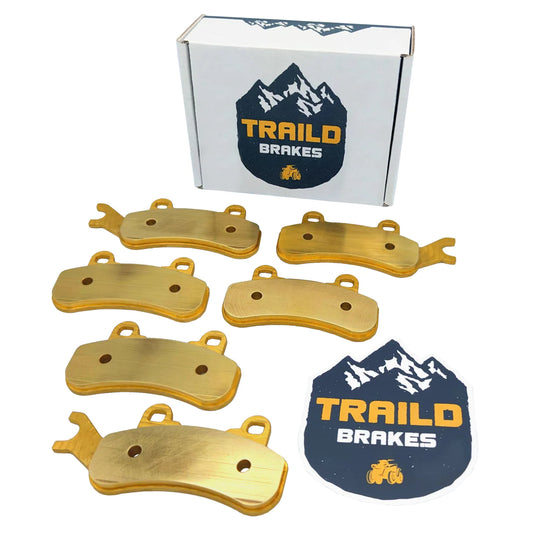 Conquer Any Terrain: The Unbeatable Durability of Brass Brake Pads for ATV/UTV Adventures
