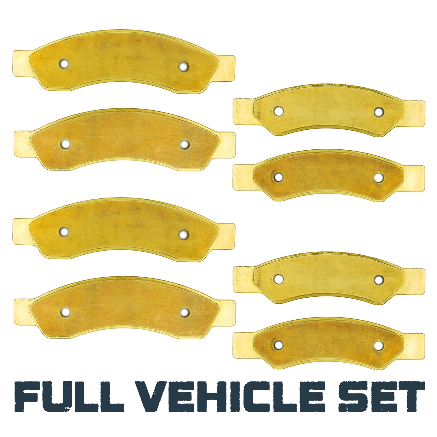 Can-Am Maverick R 2024-2025 Front & Rear Brass Brake Pad Set