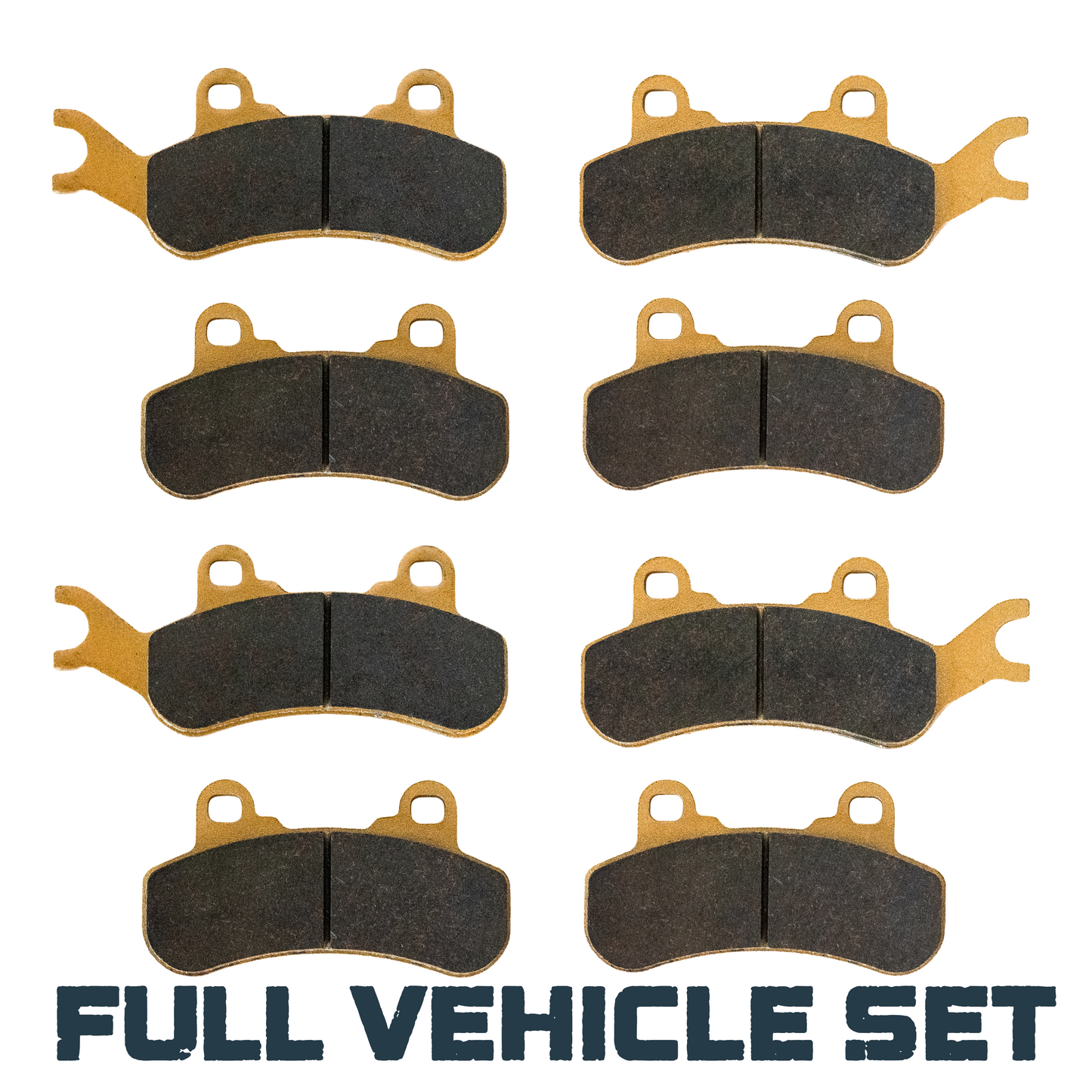 Can-Am Maverick X3/MAX/Sport/Trail 2017-2025 Front & Rear Ceramic Brake Pad Set