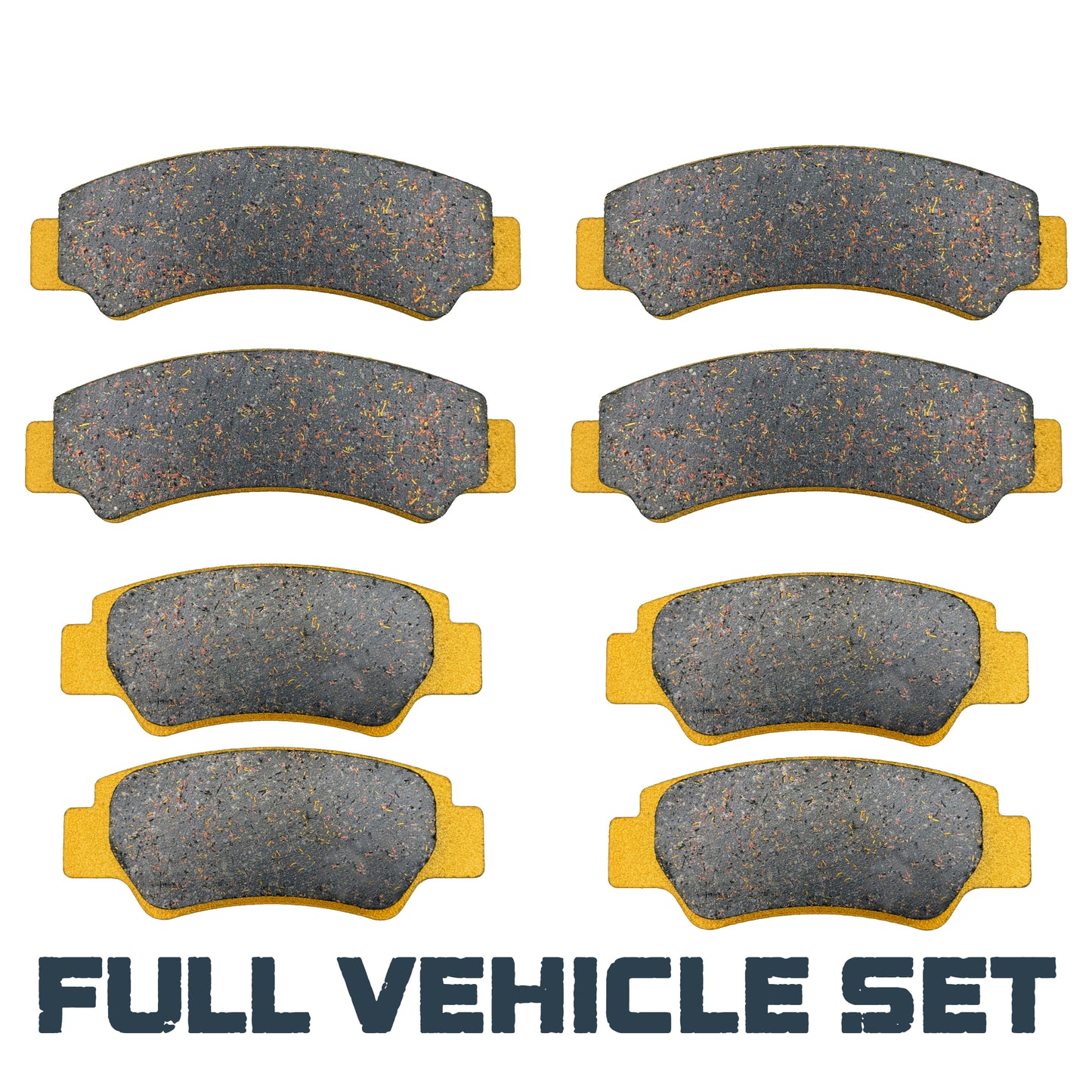 CF Moto ZFORCE 500/800/950/1000 2018-2025 Ceramic Brake Pad Set