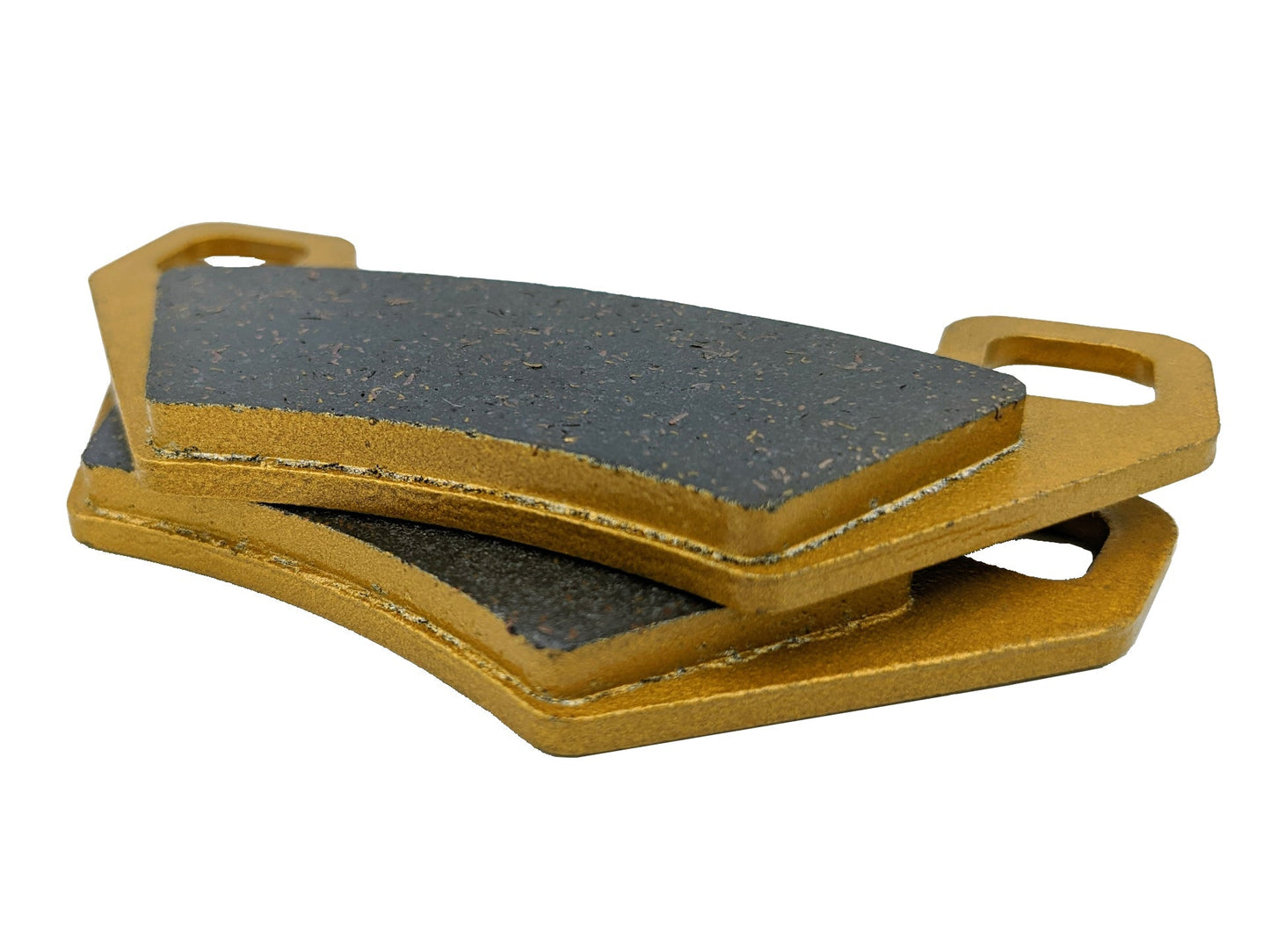 Traild FA395 Ceramic Brake Pads Stacked - Thickness View