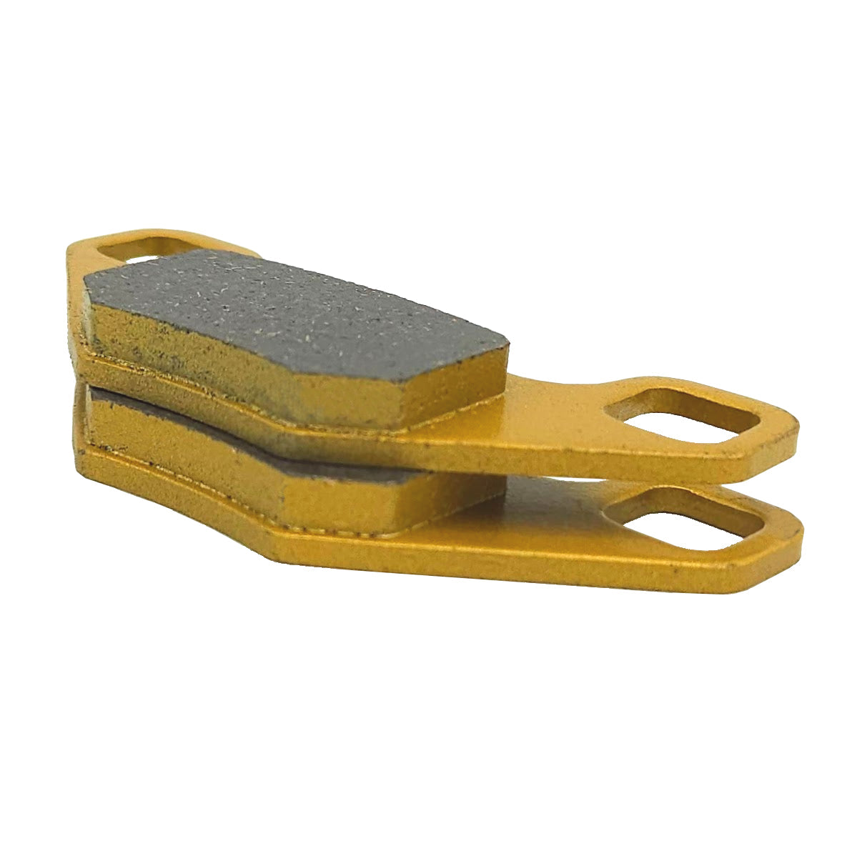 Traild FA490 Ceramic Brake Pads Stacked - Thickness View