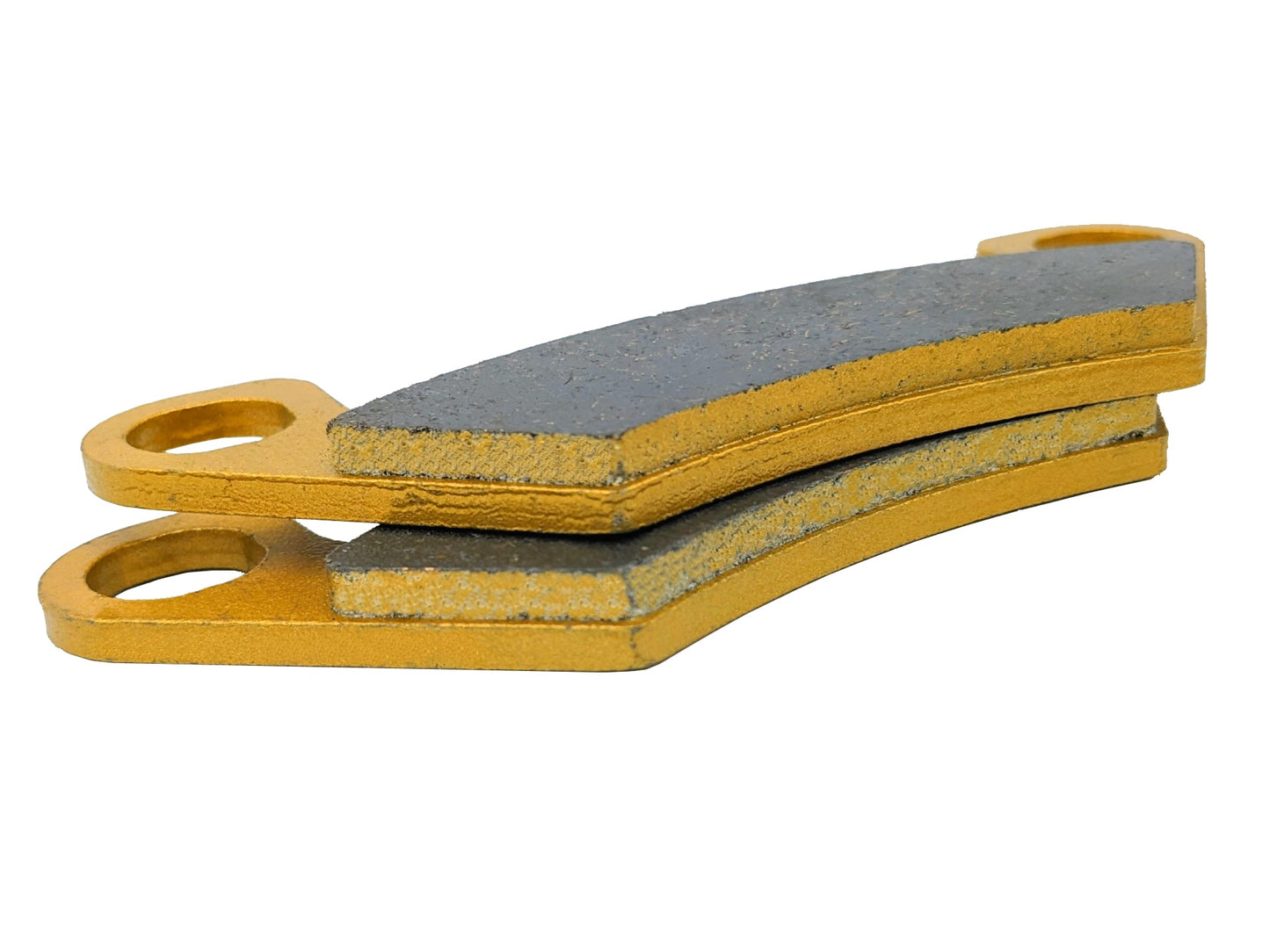 Traild FA742 Ceramic Brake Pads Stacked - Thickness View