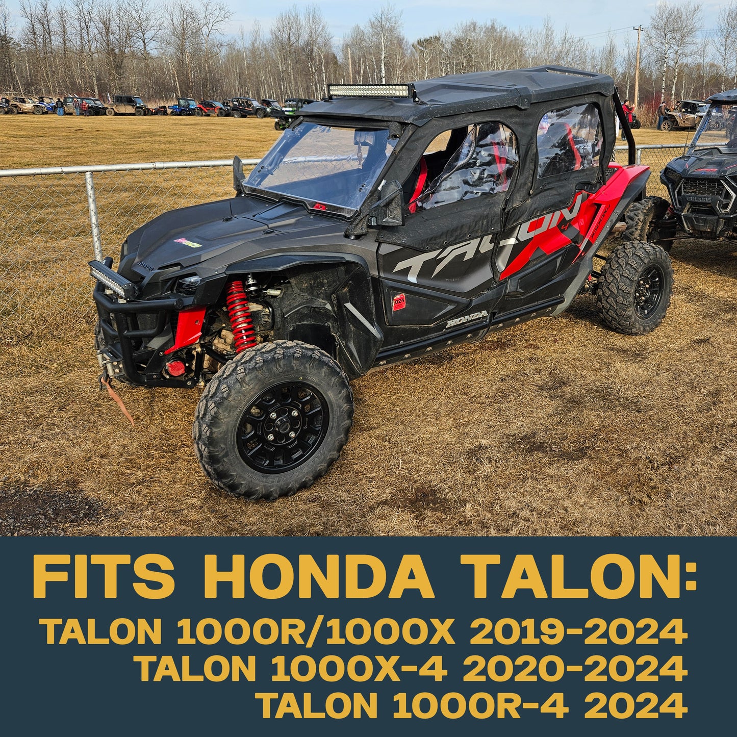 Honda Talon 1000R/1000X/1000X-4 Ceramic Brake Pad Set Front & Rear 2019-2024