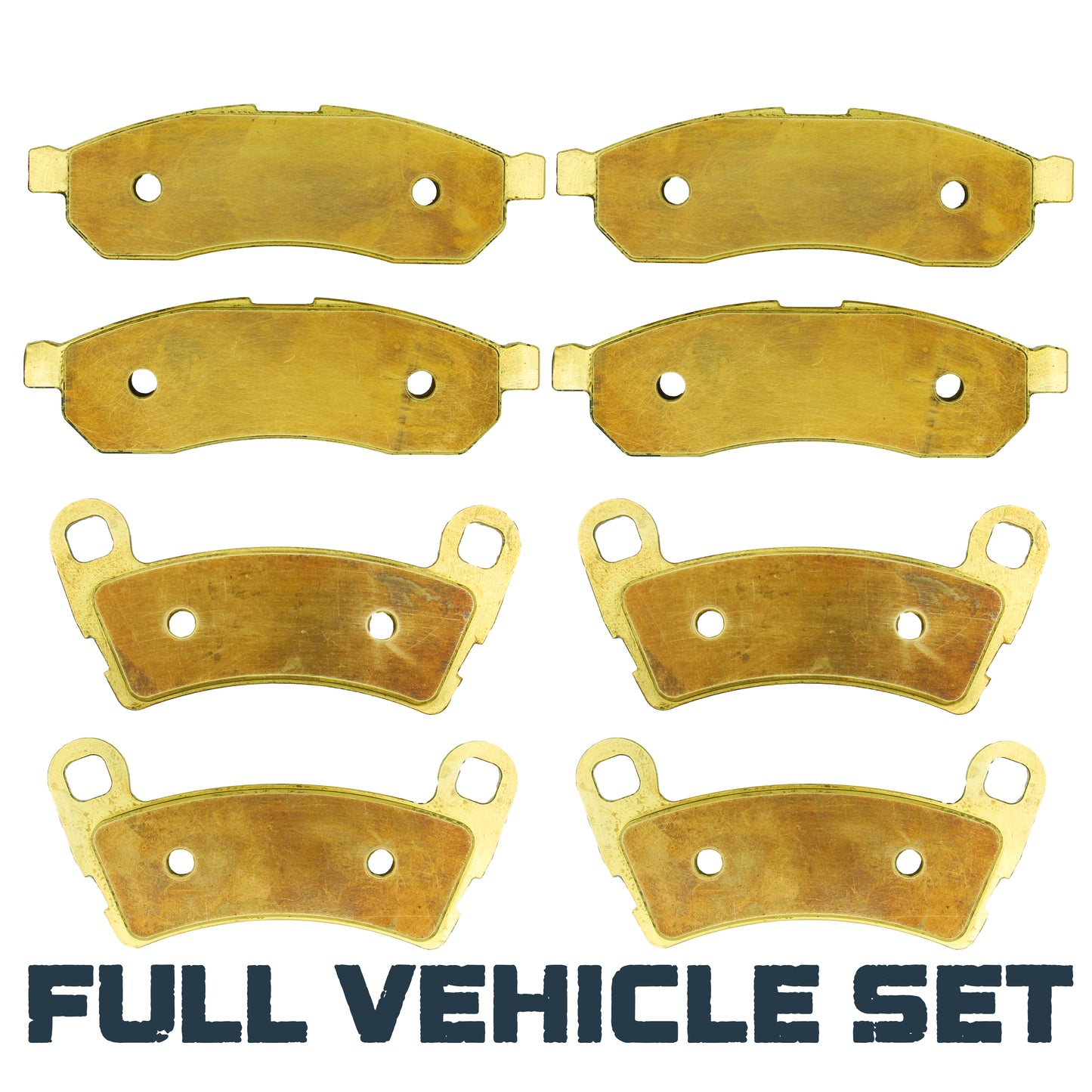 Polaris Ranger XD 1500/Crew XD 1500 2024-2025 Brass Brake Pad Set