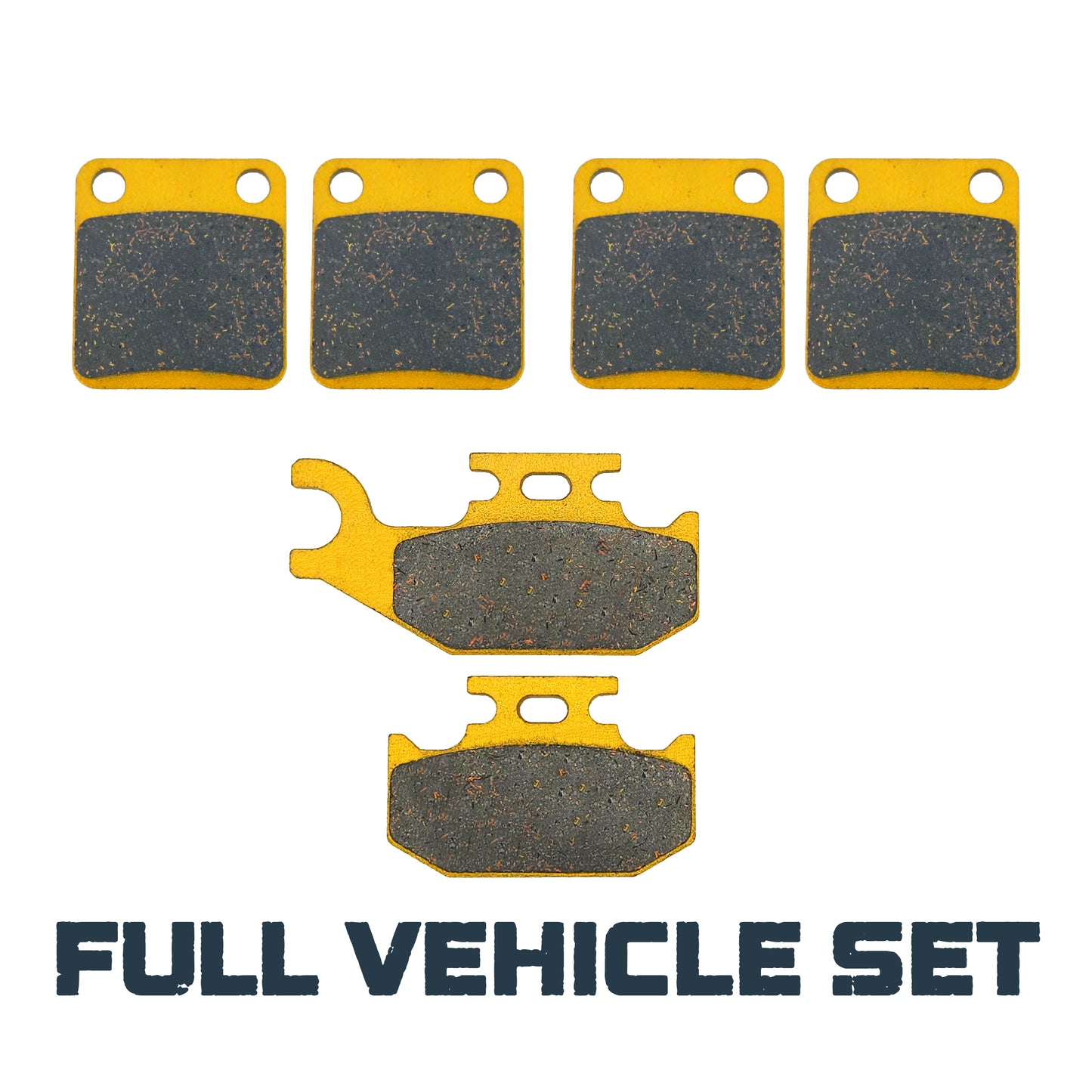 Suzuki Vinson LTA 500 FK2 2002-2003 Ceramic Brake Pad Set