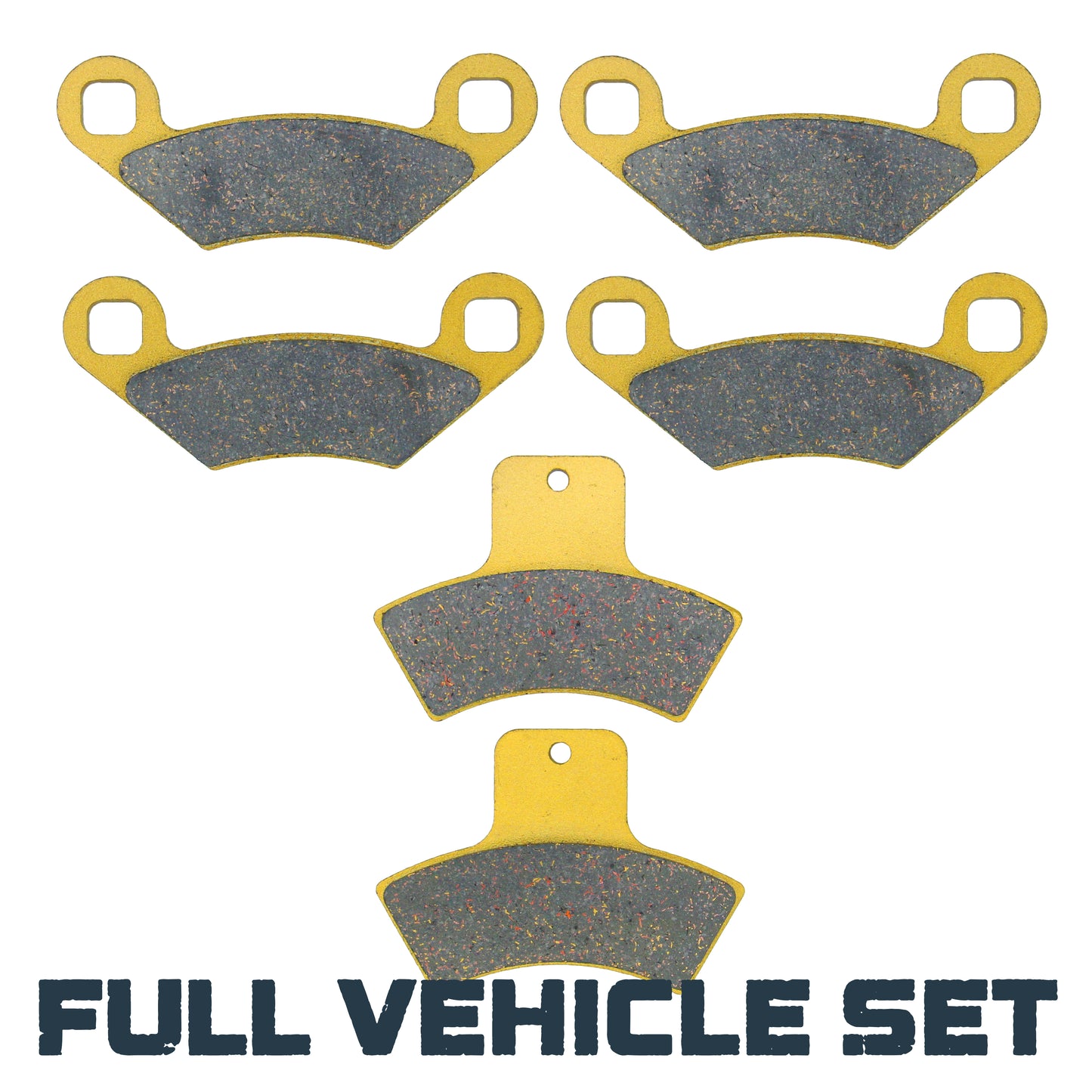 Polaris Sportsman 335/400/500/455 Diesel 1999-2002 Ceramic Brake Pad Set