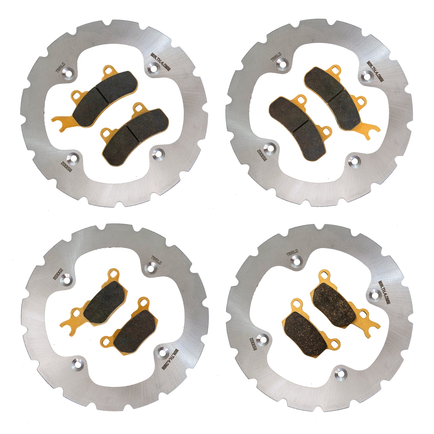 Can-Am Defender HD10/HD9/HD8/HD7/HD5 2016-2024 Ridge Rider Rotor and Pad Kit