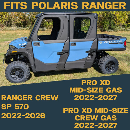 Polaris Ranger PRO XD Mid-Size/Crew SP 570 2022-2027 Ridge Rider Rotor and Pad Kit