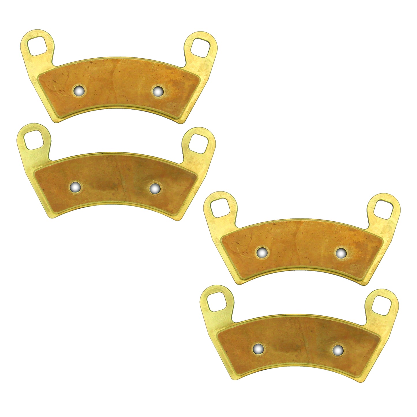 Polaris RZR PRO R/PRO R 4/Turbo R/Turbo R 4/XP 4 Turbo S 2019-2025 Brass Brake Pad Set