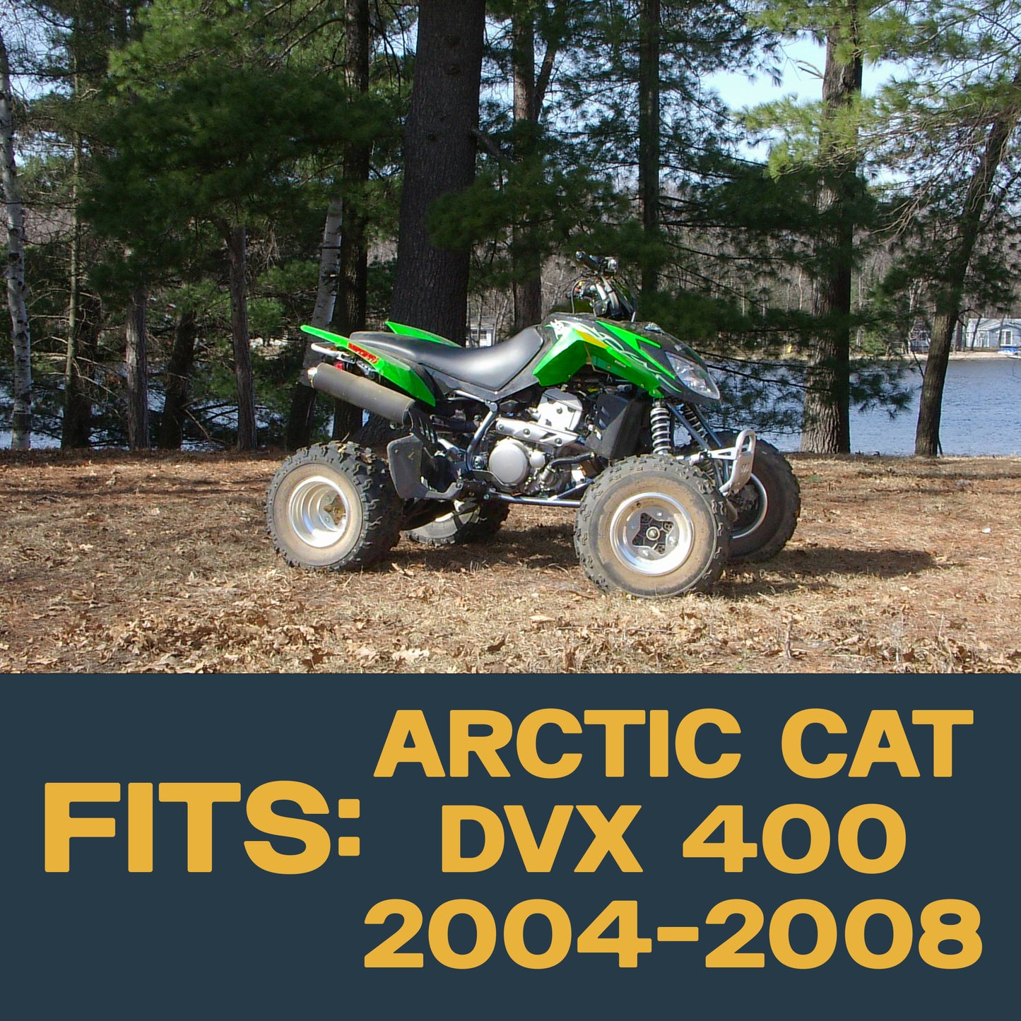Arctic Cat DVX 400 2004-2008 Ceramic Brake Pad Set
