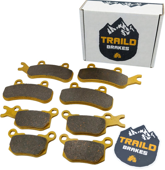 Can-Am Defender HD7 HD8 HD9 HD10 2016-2025 Ceramic Brake Pad Set