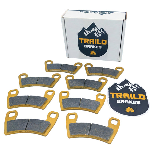Polaris RZR Trail/S 1000/Trail S 1000/S 900/Trail S 900/900/Sport 2014-2025 Ceramic Brake Pad Set