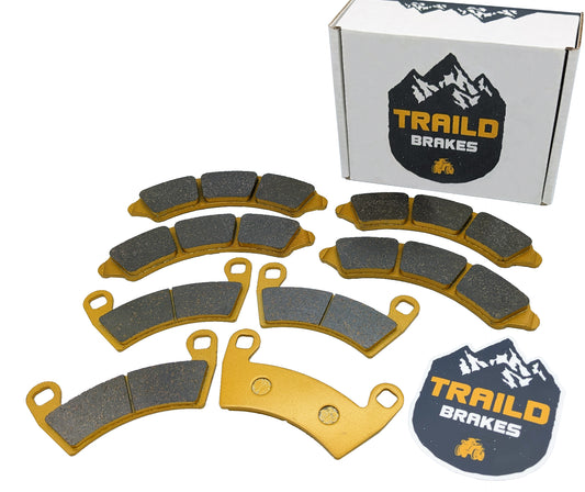 Polaris RZR PRO R/PRO R 4/Turbo R/Turbo R 4/XP 4 Turbo S 2019-2025 Ceramic Brake Pad Set
