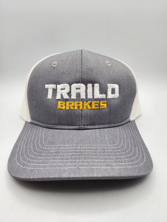 Traild Hat Gray and White