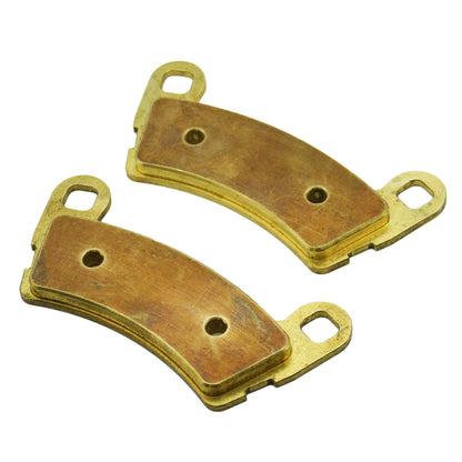 Traild B001 Brass Brake Pad - Angled View