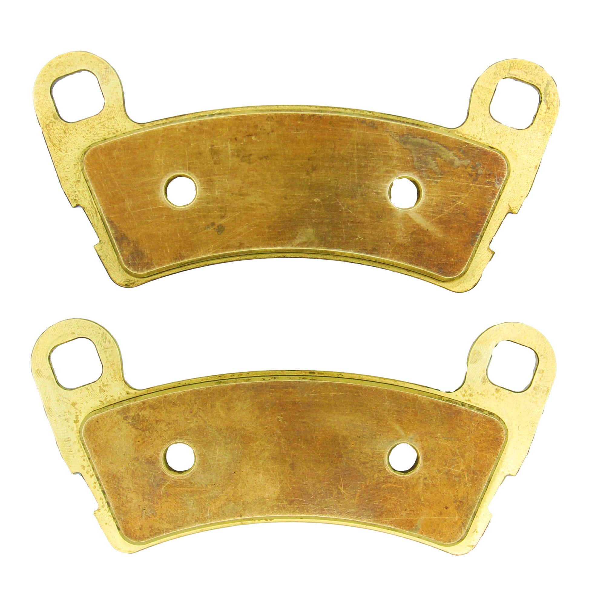 Traild B001 Brass Brake Pad - Face View