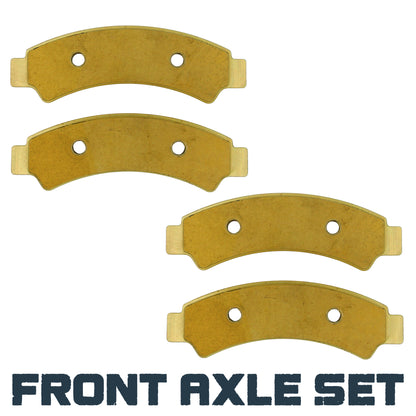 CFMoto U10 PRO/U10XL PRO 2025-2026 Brass Brake Pad Set