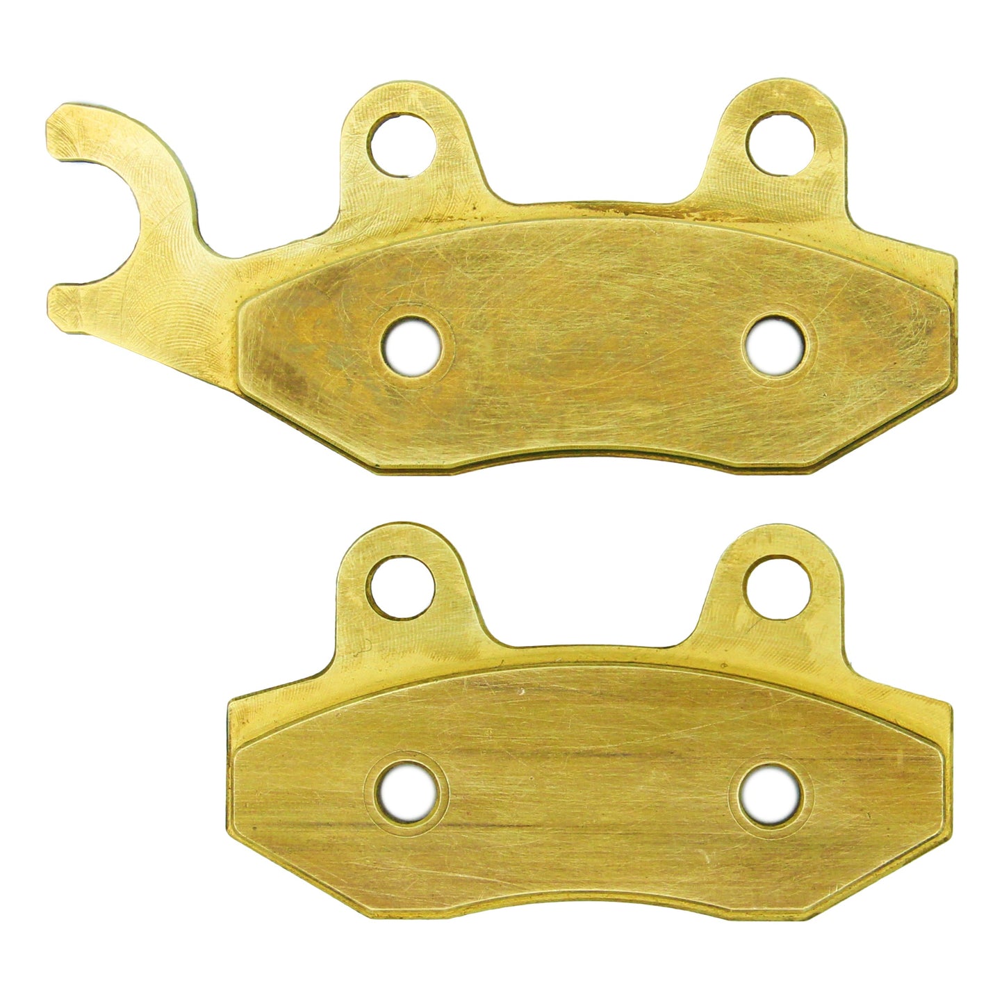 Traild B135 Brass Brake Pad - Face View