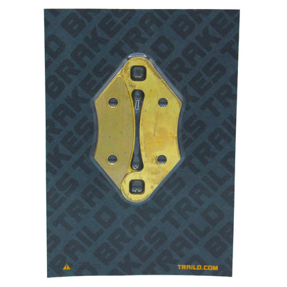 Traild solid brass brake pads - Card package view