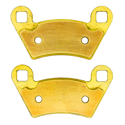Traild B354 Brass Brake Pad - Face View