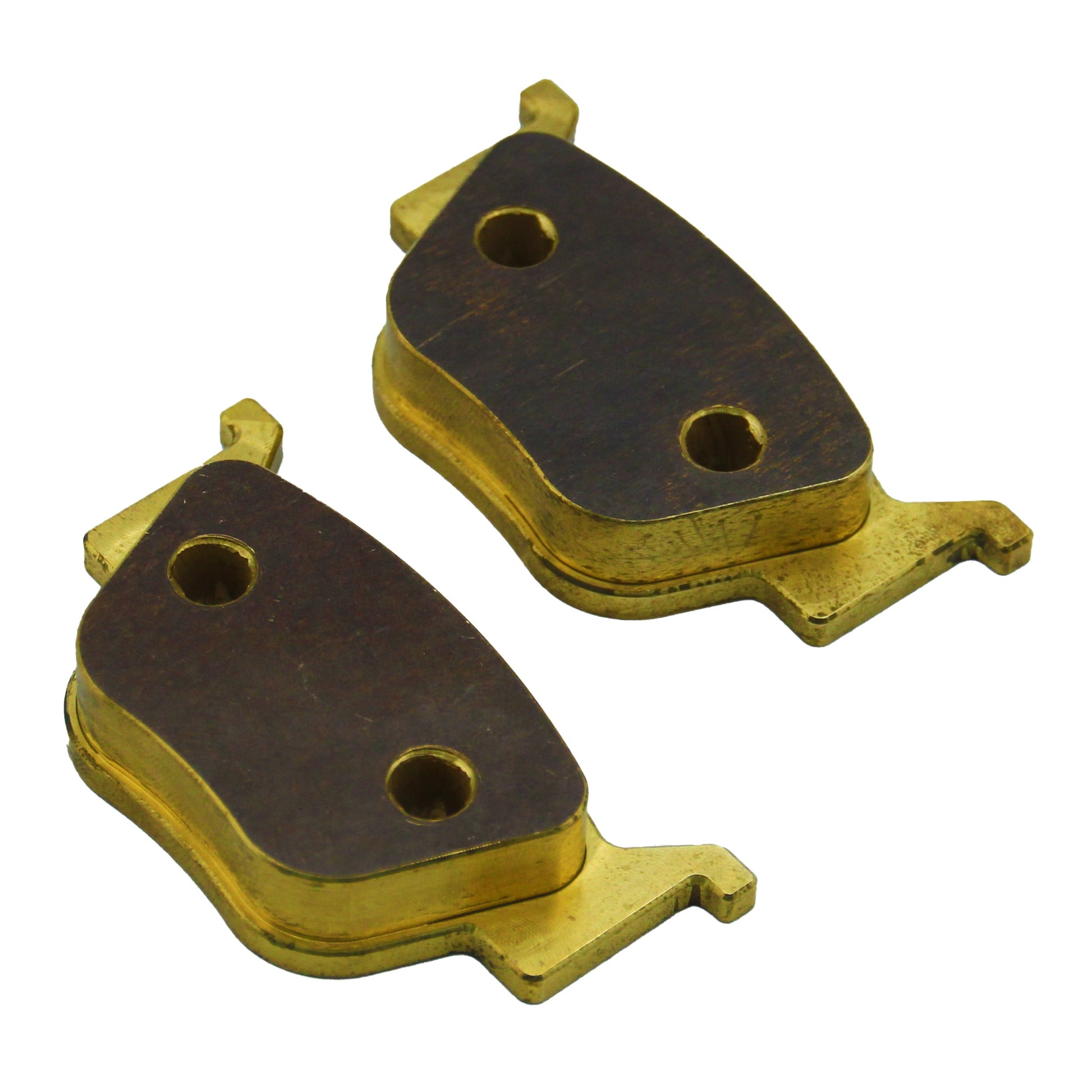 Traild B373 Brass Brake Pad - Angled View
