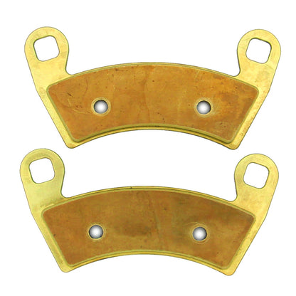 Traild B656 Brass Brake Pad - Face View