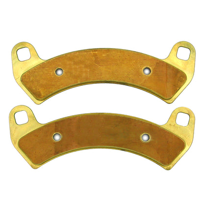 Traild B680 Brass Brake Pad - Face View