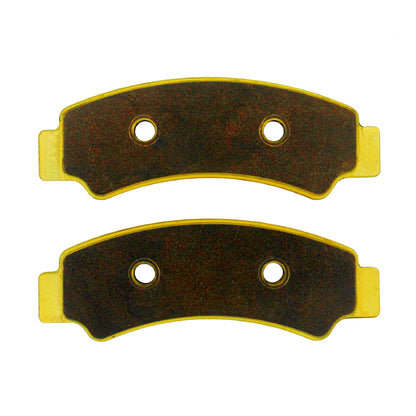 Traild B726 Brass Brake Pad - Face View
