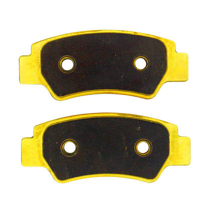Traild B747 Brass Brake Pad - Face View