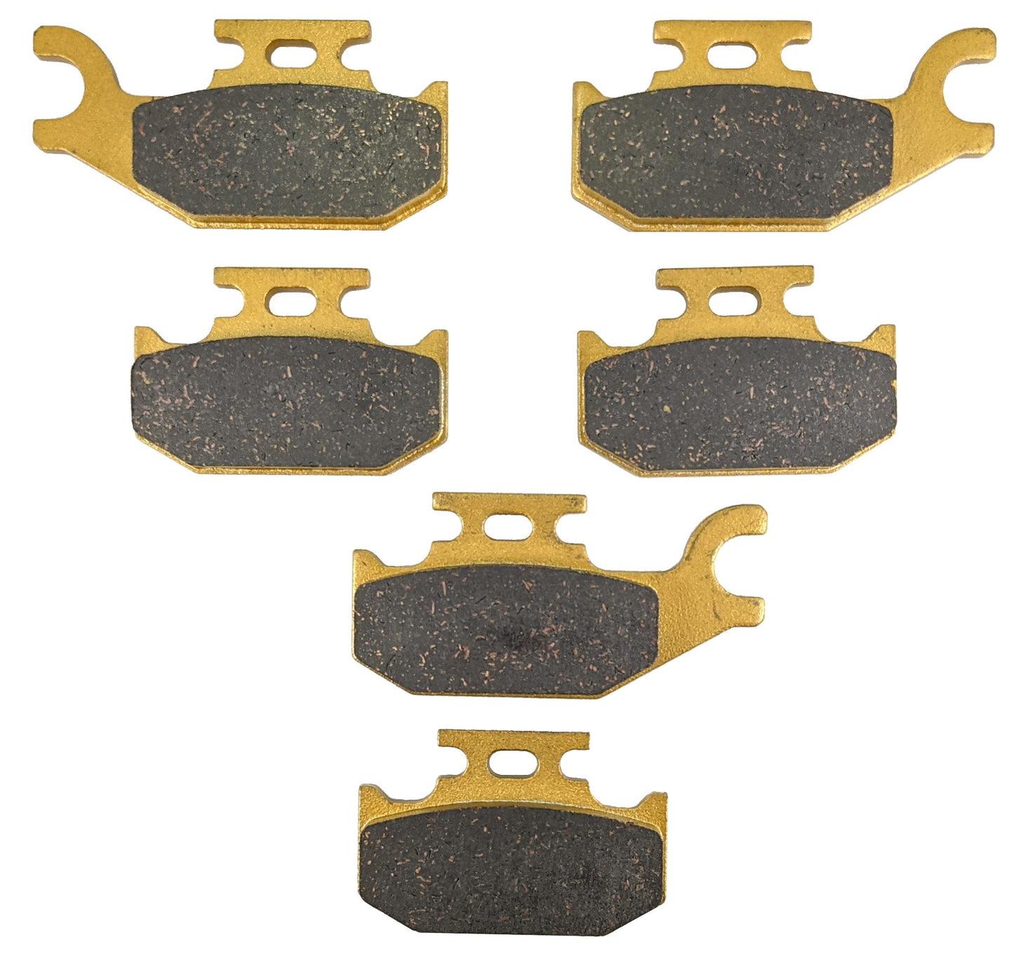 Traild Ceramic Brake Pad Set for Can-Am - Front View No Background