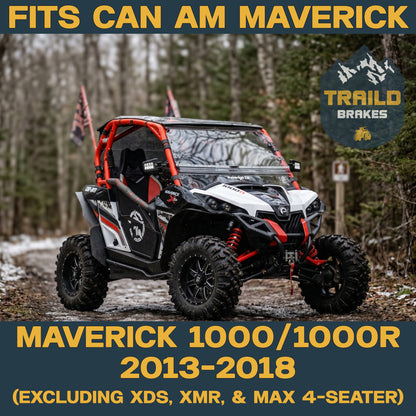 Traild brake pad fitment information for Can Am Maverick