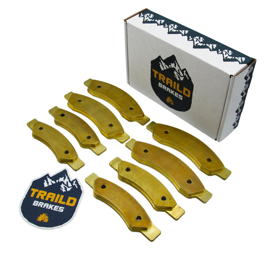 Can-Am Maverick R 2024-2025 Front & Rear Brass Brake Pad Set