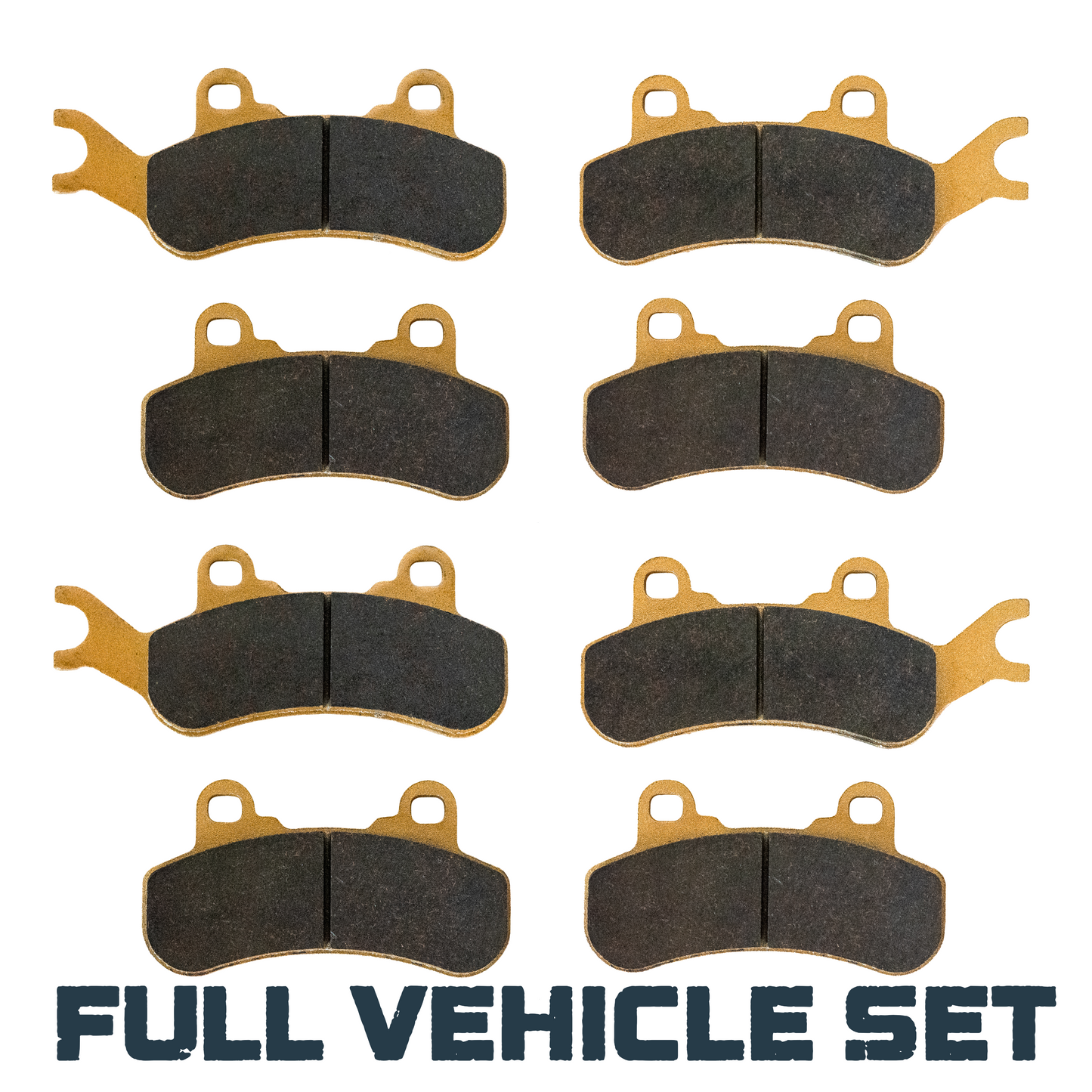 Can-Am Defender MAX HD7 HD8 HD10 6x6 & PRO 2017-2025 Ceramic Brake Pad Set