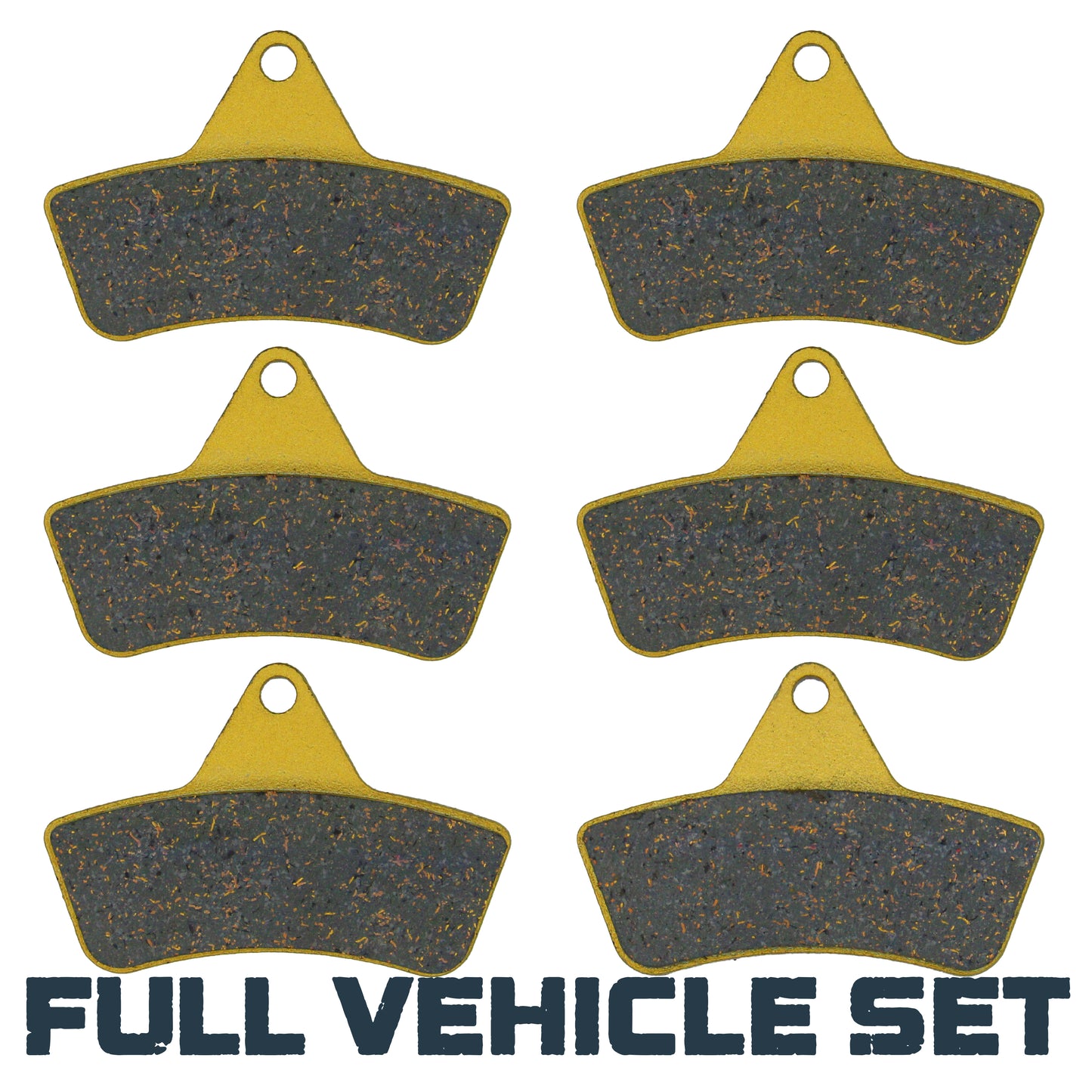 Arctic Cat ATV 250/300/400/454/500 1996-2004 Ceramic Brake Pad Set