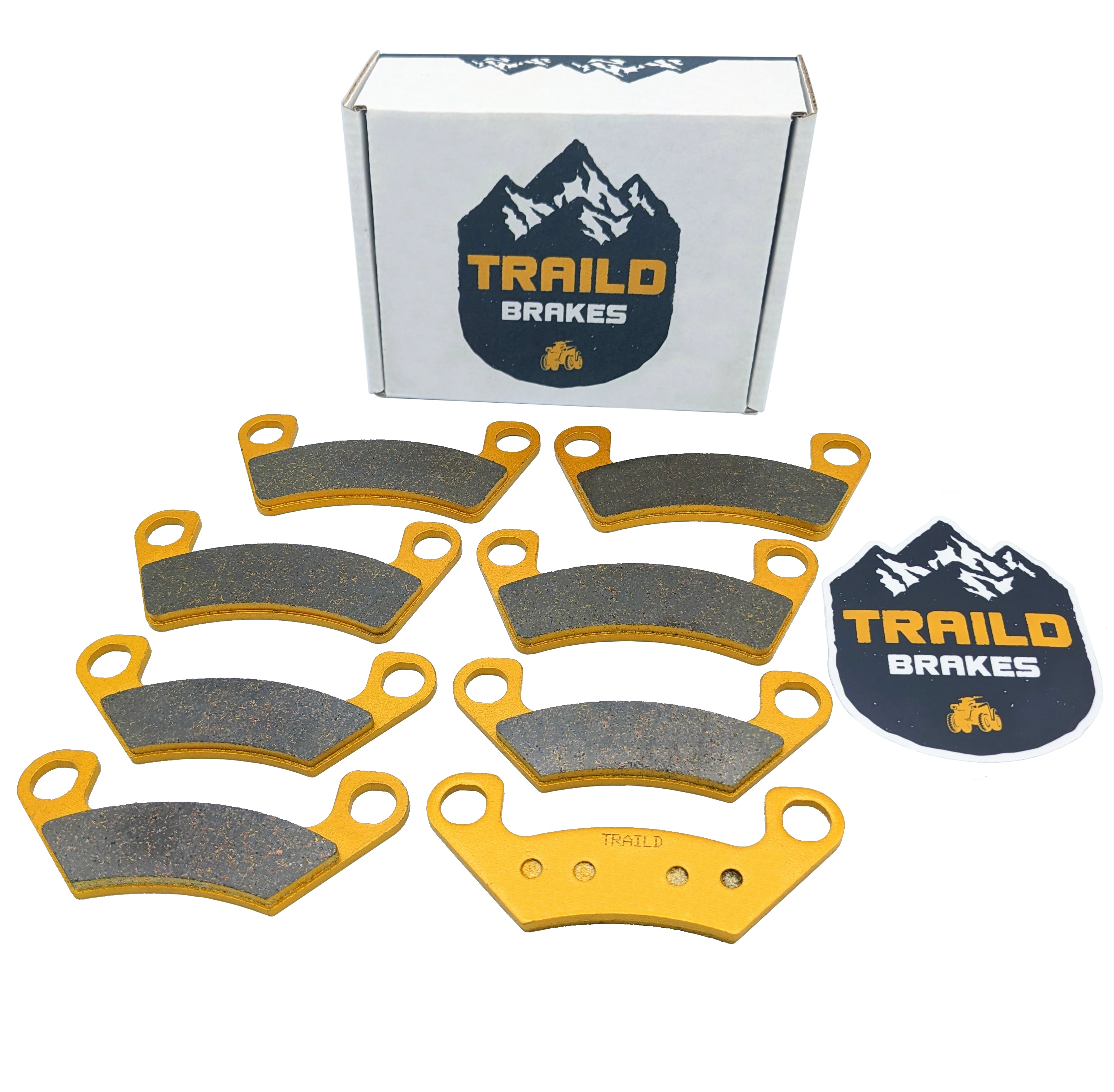 Pad Set ATV & UTV Ceramic Brake Pad Sets from Traild