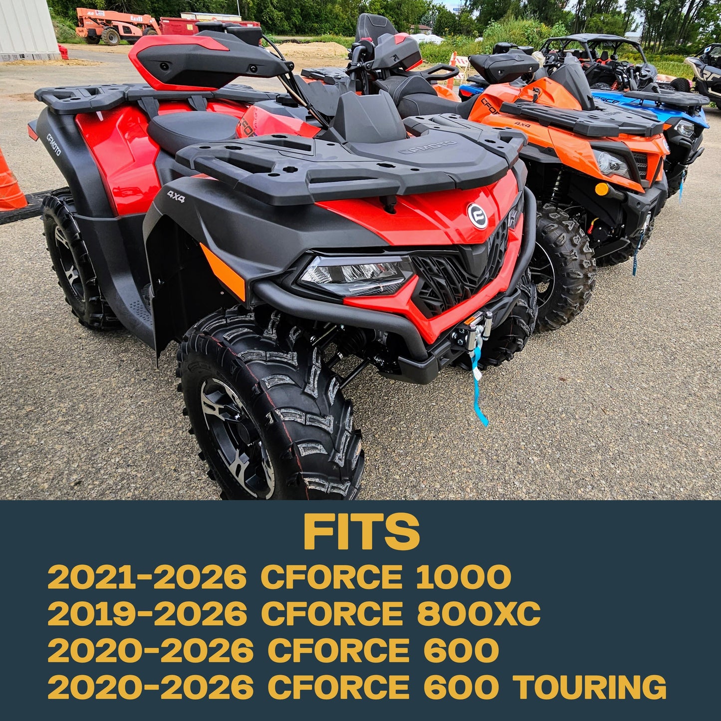 CFMoto CFORCE 600, 800, 1000 2019-2026 Ceramic Brake Pad Set