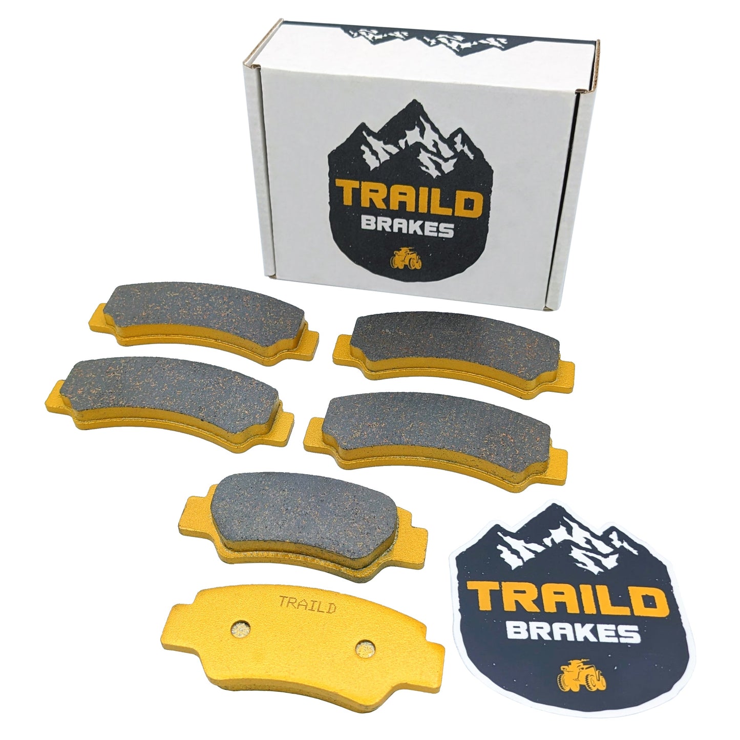 Traild Ceramic Brake Pad Set for CFMoto in Packaging