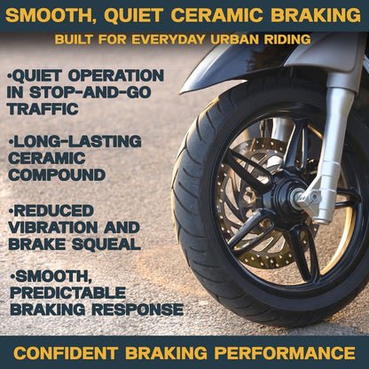 Traild Ceramic Brake Pad Benefits for Scooters