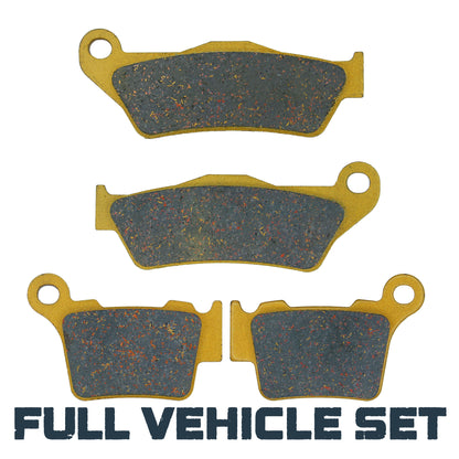 Traild Ceramic Brake Pad Set for Dirt Bike - Full Vehicle Set