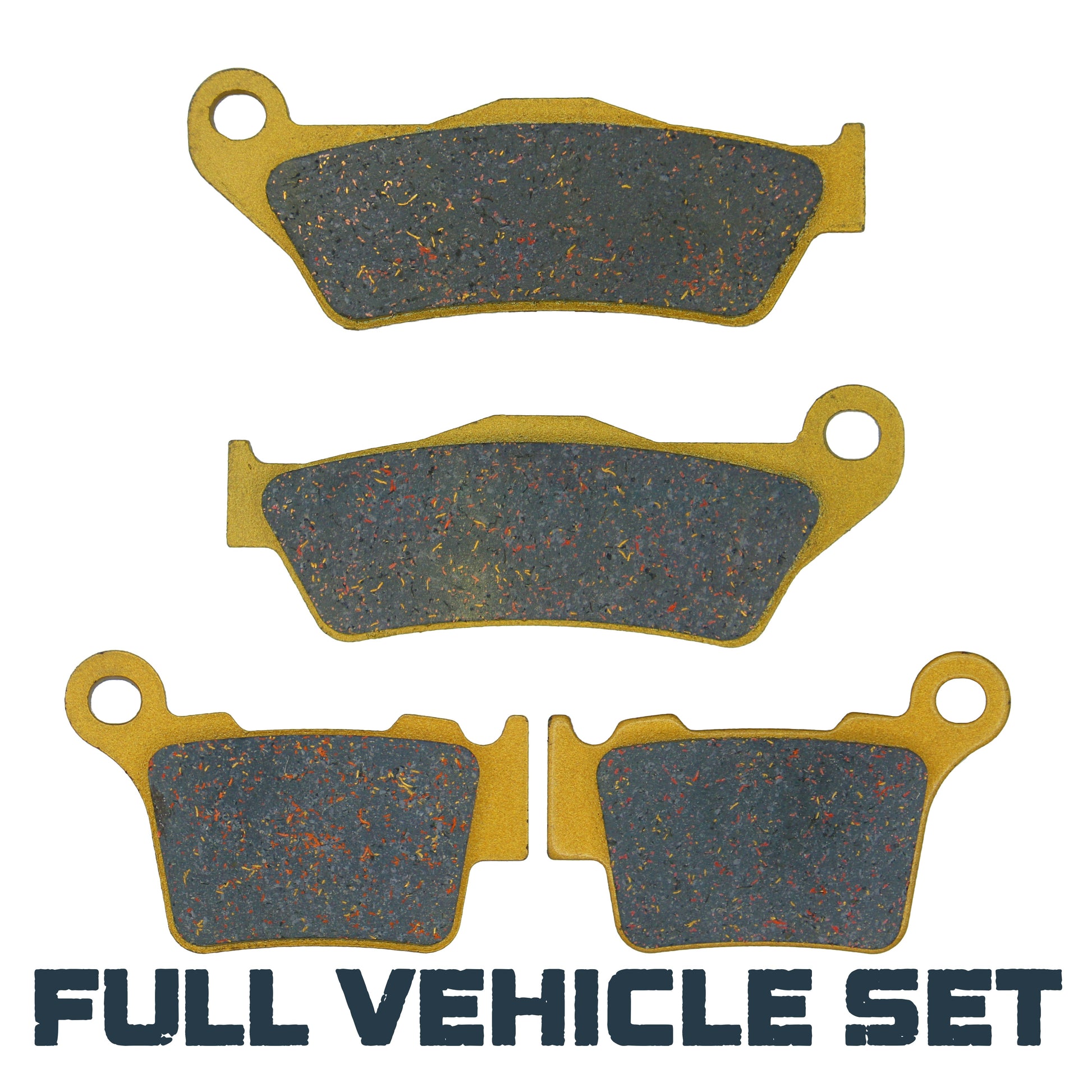 Traild Ceramic Brake Pad Set for Dirt Bike - Full Vehicle Set