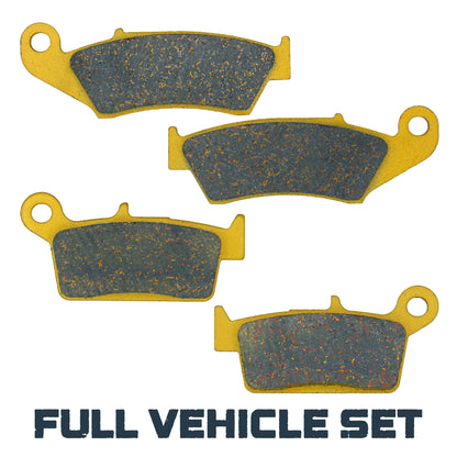 Honda XR650/XR600/XR400/XR250 1993-2025 Ceramic Brake Pad Set