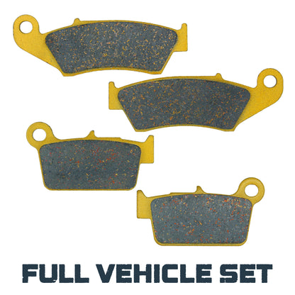 Yamaha WR250F/WR250R/WR450F 2003-2020 Ceramic Brake Pad Set