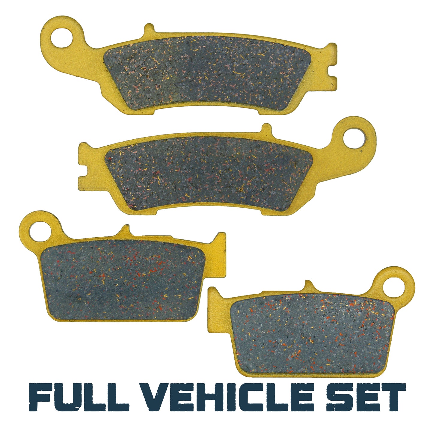 Traild Ceramic Brake Pad Set for Dirt Bike - Full Vehicle Set