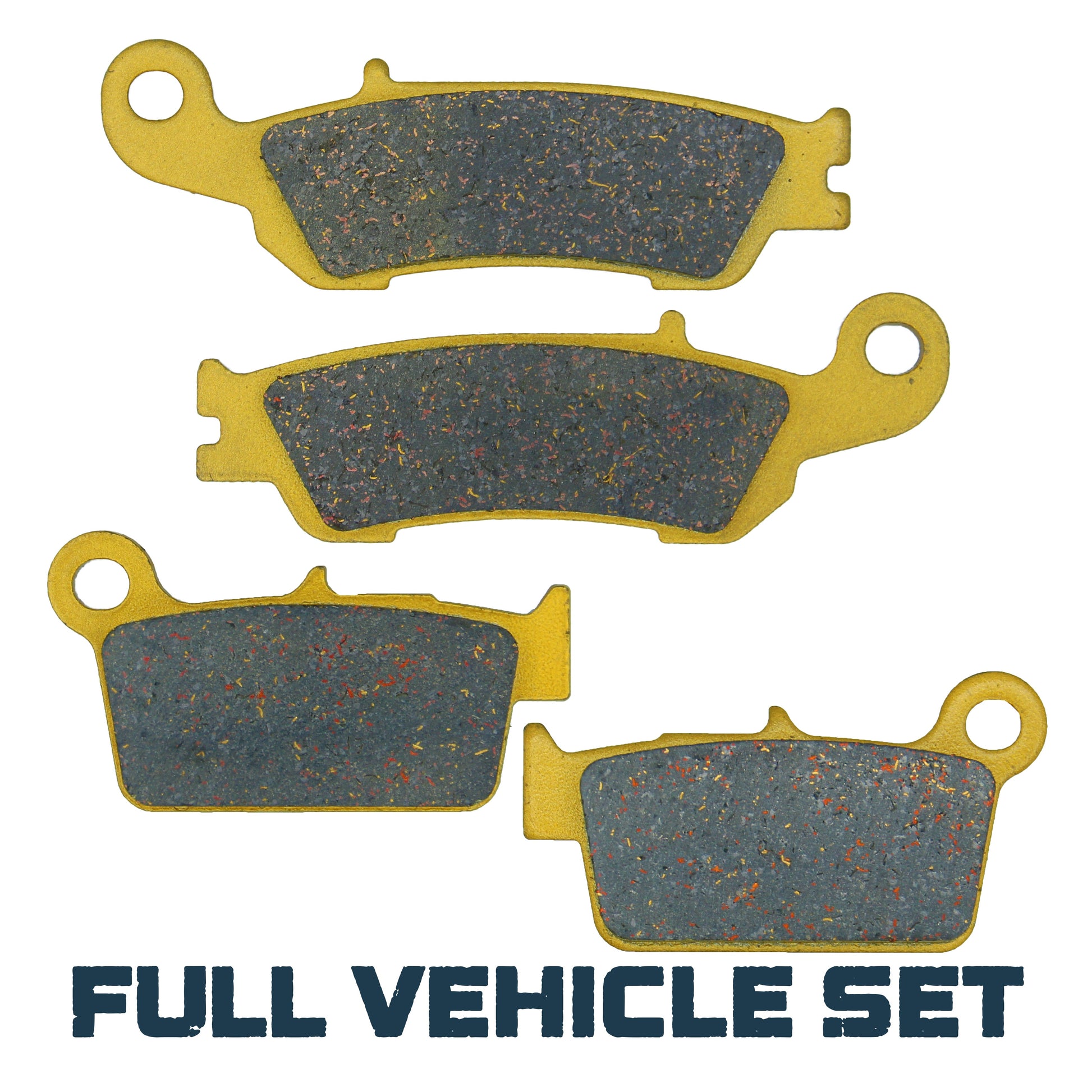 Traild Ceramic Brake Pad Set for Dirt Bike - Full Vehicle Set