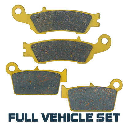Traild Ceramic Brake Pad Set for Dirt Bike - Full Vehicle Set
