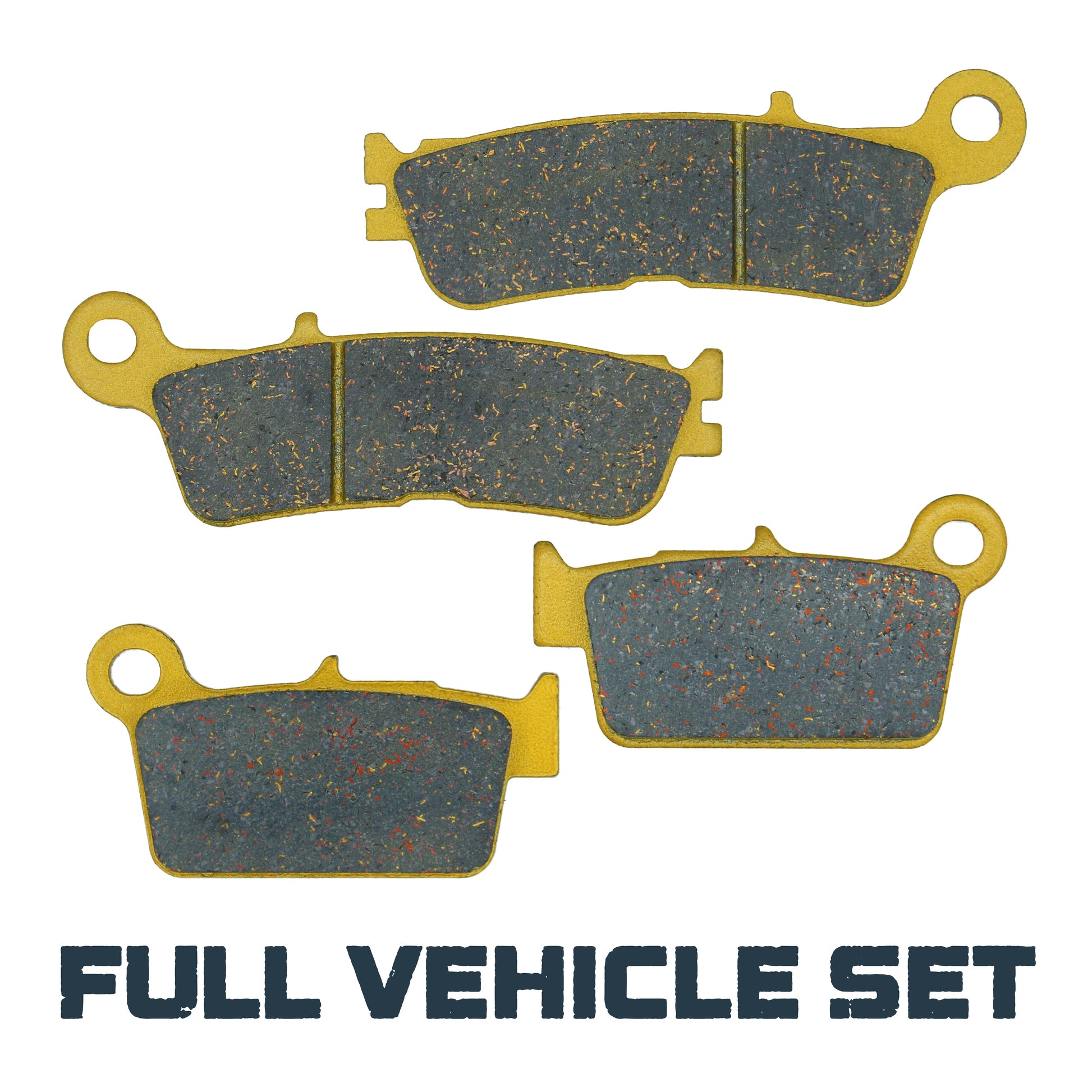 Traild Ceramic Brake Pad Set for Dirt Bike - Full Vehicle Set