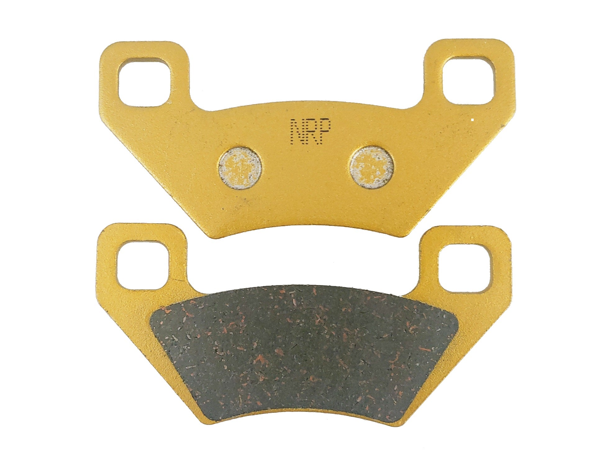 Traild FA395 Ceramic Brake Pad Front and Back View