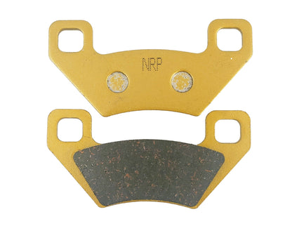 Traild FA395 Ceramic Brake Pad Front and Back View