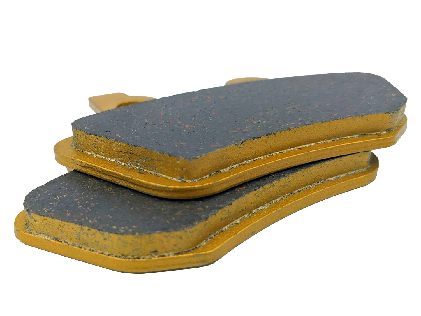 Traild FA400 Ceramic Brake Pads Stacked - Thickness View